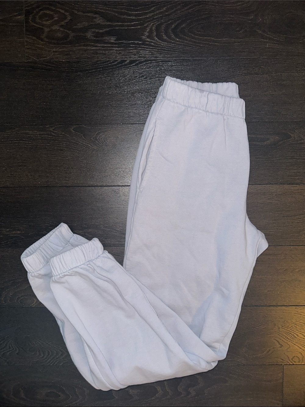Brandy Melville light blue Elastic Waist Joggers
